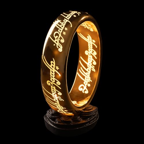 Grupo Erik LED Lampe Der Herr der Ringe LED Licht Deko - Stimmungslicht Schreibtisch - Nachttischlampe Kinder und Erwachsene Zubehör - Der Herr der Ringe Der Macht Merch Geschenke Fanartikel