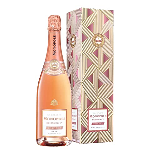 Heidsieck & Co. Monopole Rosé Top Brut Champagner mit Geschenkverpackung, 750ml (1er Pack)