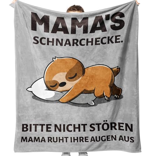 KAAYEE Muttertagsgeschenk, Kuscheldecke Muttertagsgeschenke für Mama, Geschenke für Mama zum Muttertag Geburtstag Valentinstag, Geburtstagsgeschenk Ostergeschenk Mutter